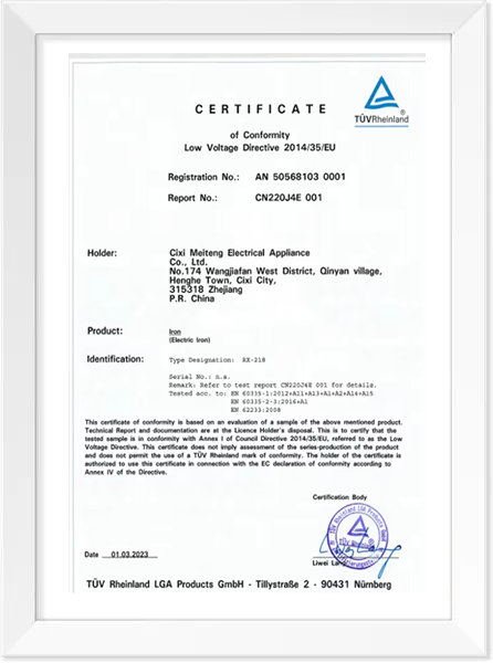 CB Scheme Certification