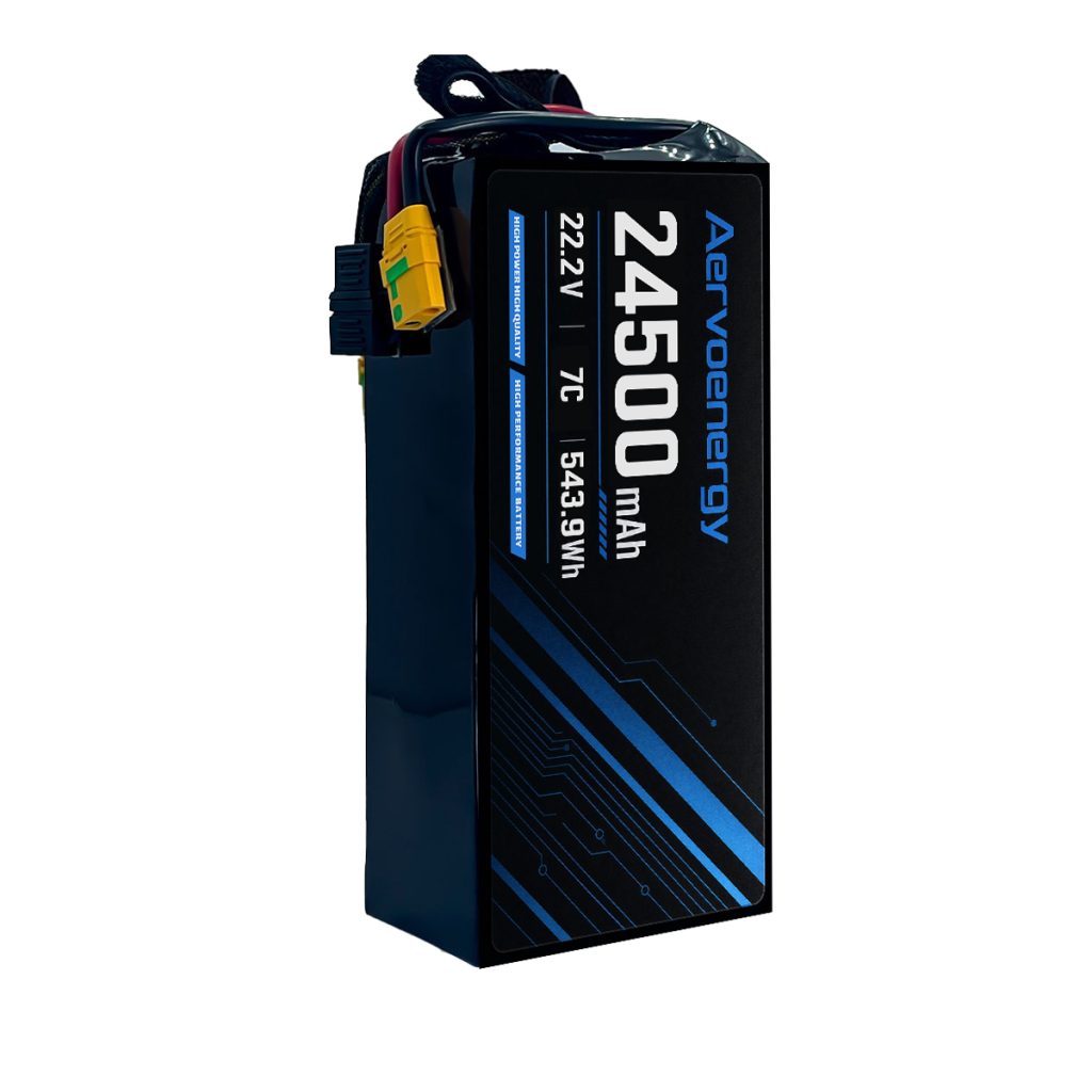 6S 24500mAh 22.5V 7C Semi-Solid UAV Drone Battery