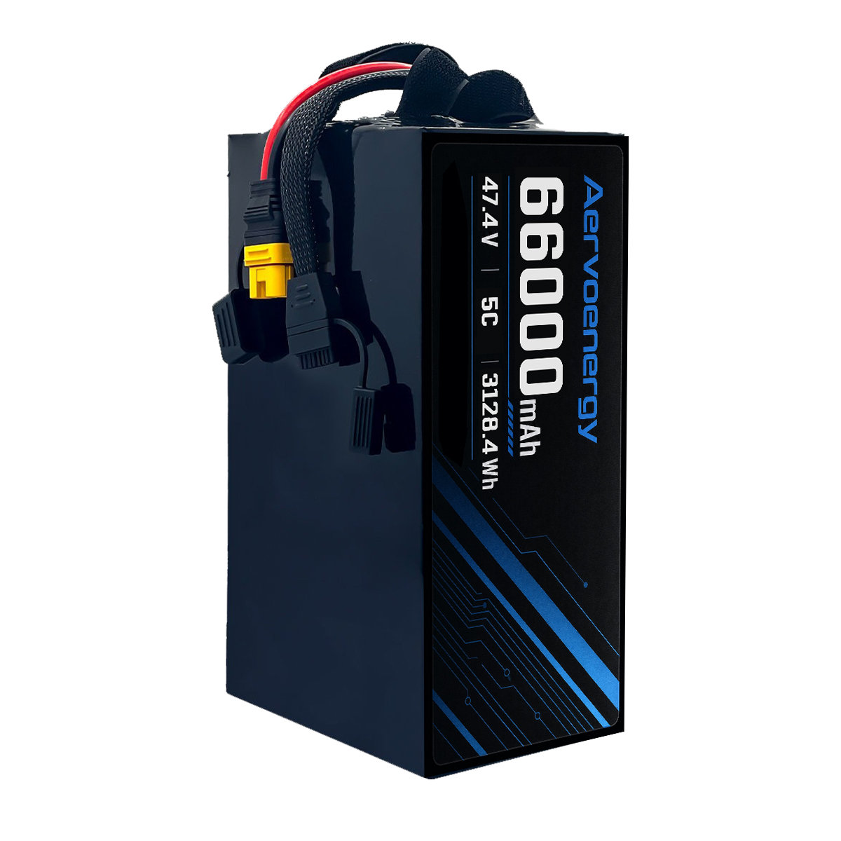12S 66000mAh 47.4V 5C Semi-Solid UAV Drone Battery - Image 2