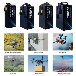 6S 30000mAh 22.5V 25C Semi-Solid UAV Drone Battery - Image 6