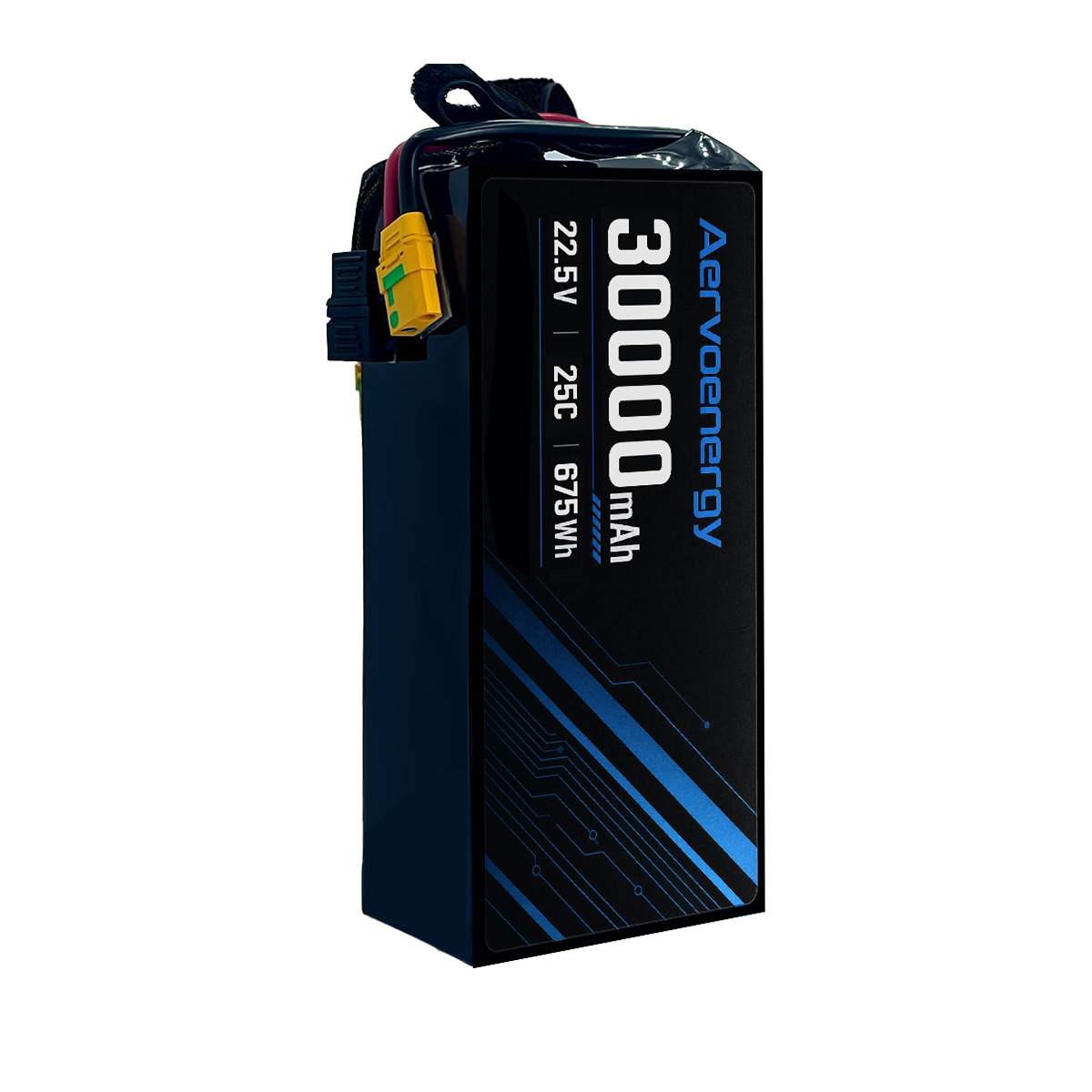 6S 30000mAh 22.5V 25C Semi-Solid UAV Drone Battery - Image 2