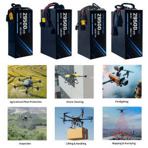 14S 29500mAh 51.8V 7C Semi-Solid UAV Drone Battery - Image 6