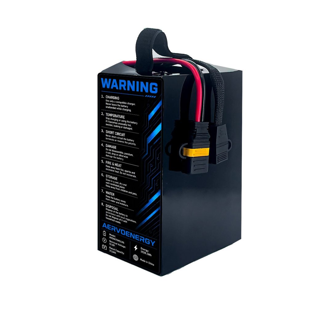 14S 29500mAh 51.8V 7C Semi-Solid UAV Drone Battery