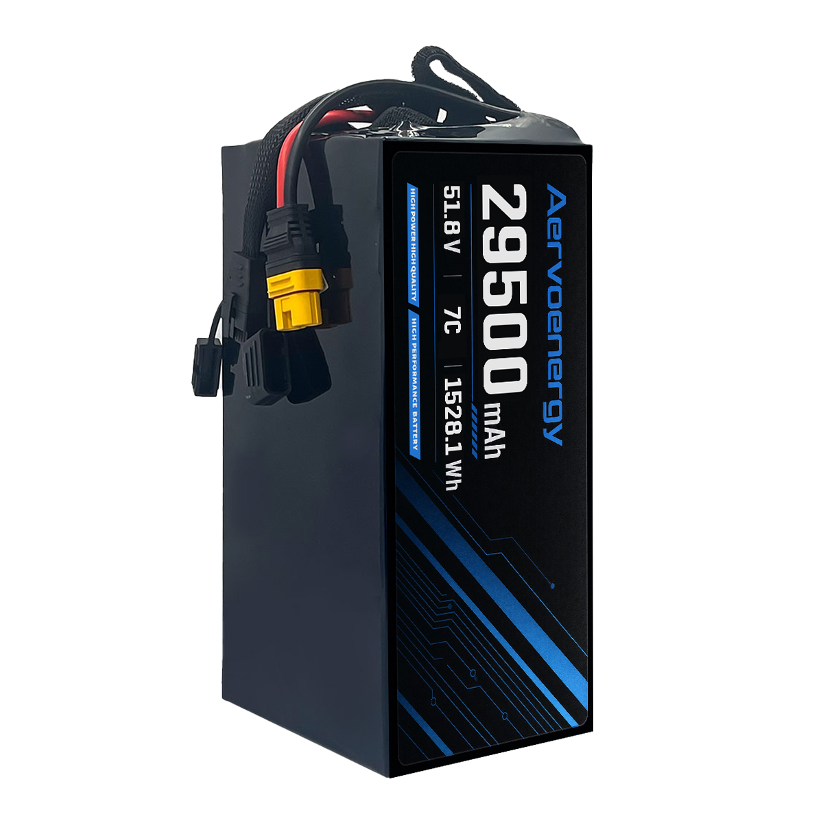 14S 29500mAh 51.8V 7C Semi-Solid UAV Drone Battery - Image 2
