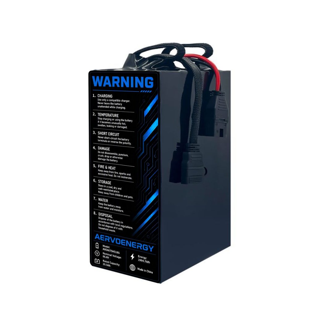 18S 29500mAh 66.6V 7C Semi-Solid UAV Drone Battery