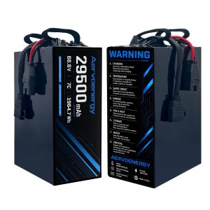 18S 29500mAh 66.6V 7C Semi-Solid UAV Drone Battery - Image 1
