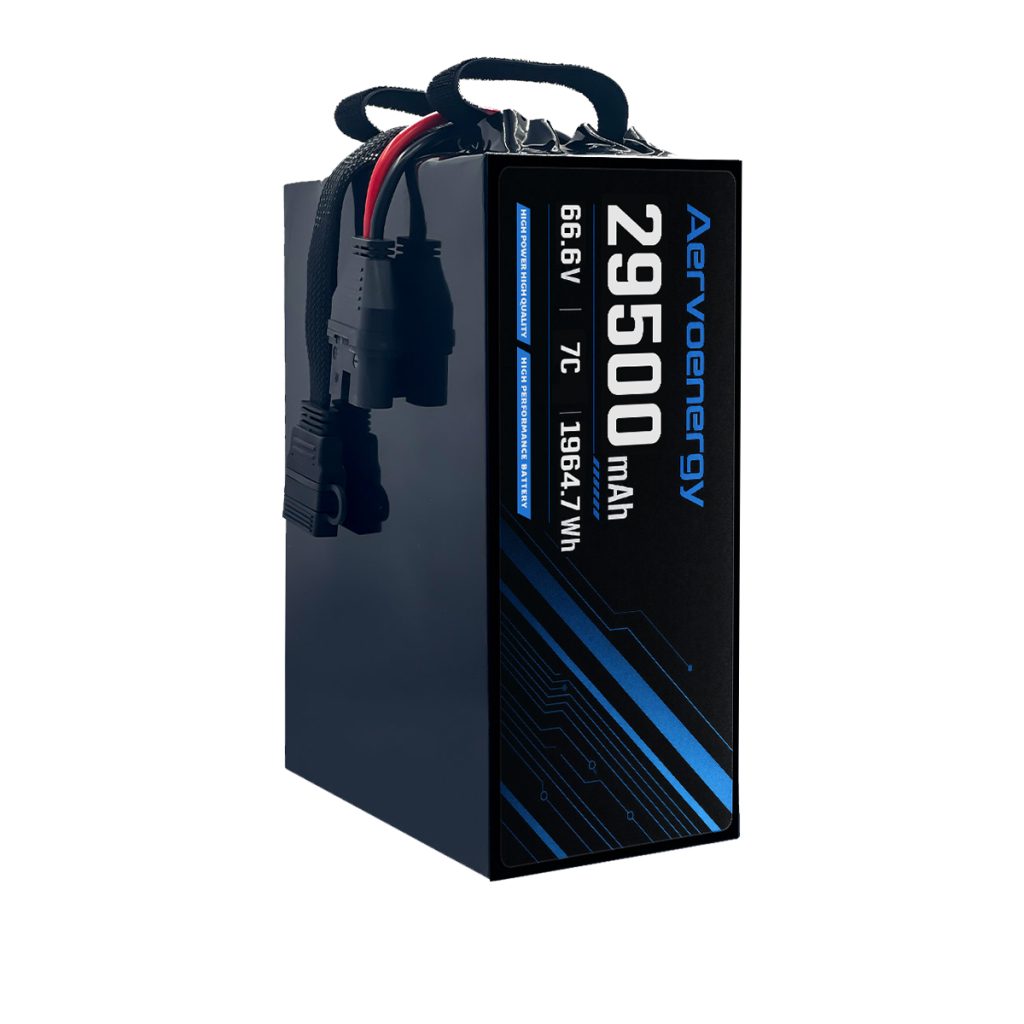 18S 29500mAh 66.6V 7C Semi-Solid UAV Drone Battery