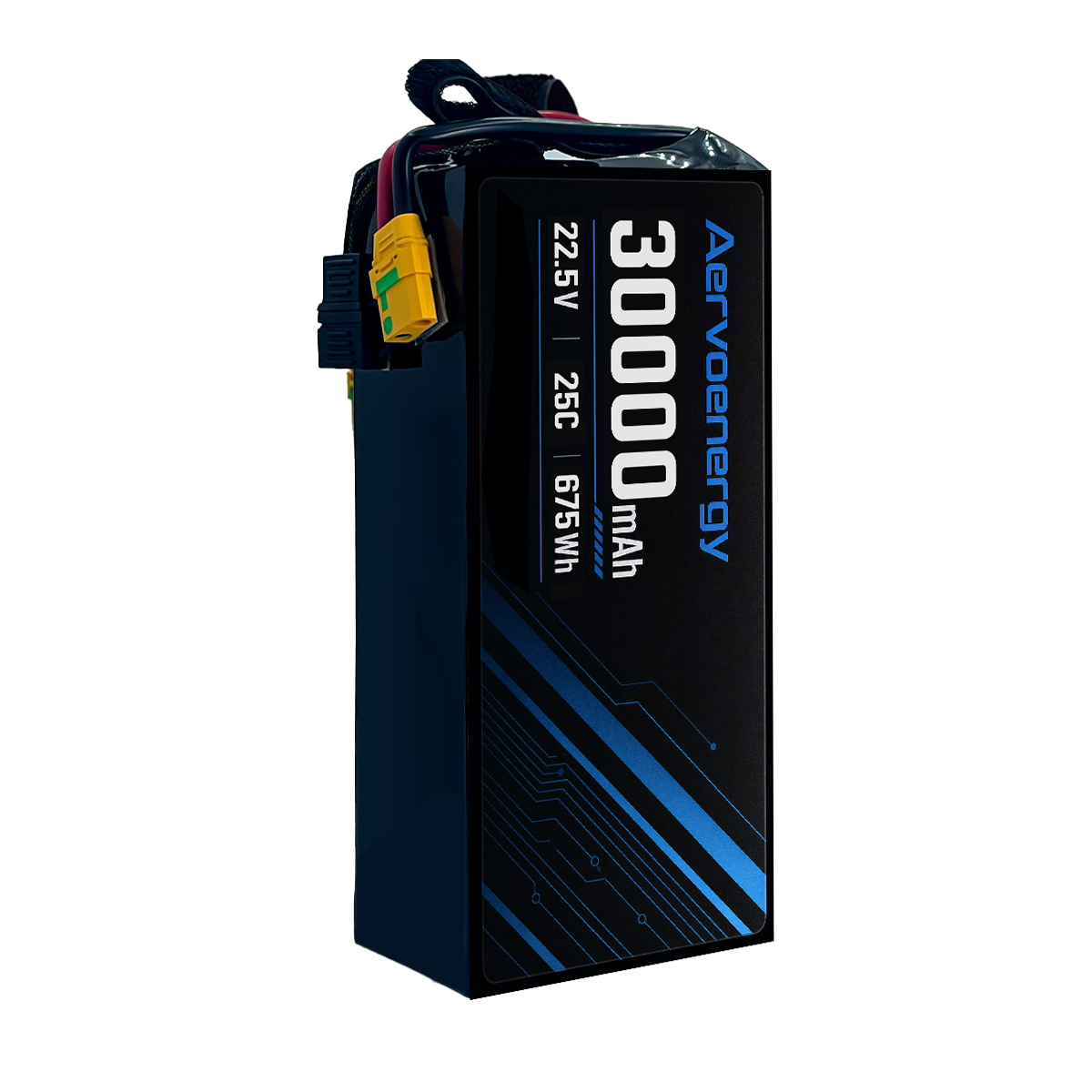 6S 30000mAh 22.5V 25C Semi-Solid UAV Drone Battery - Image 2