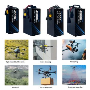 12S 45000mAh 47.4V 10C Semi-Solid UAV Drone Battery - Image 6