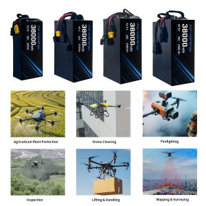 6S 38000mAh 22.5V 25C Semi-Solid UAV Drone Battery - Image 6