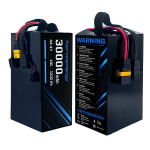 12S 30000mAh 44.4V 10C Semi-Solid UAV Drone Battery - Image 1