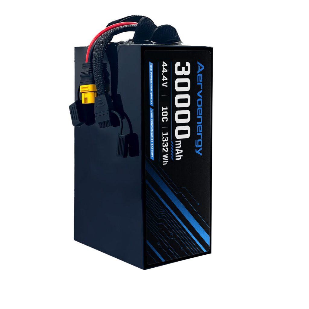 12S 30000mAh 44.4V 10C Semi-Solid UAV Drone Battery