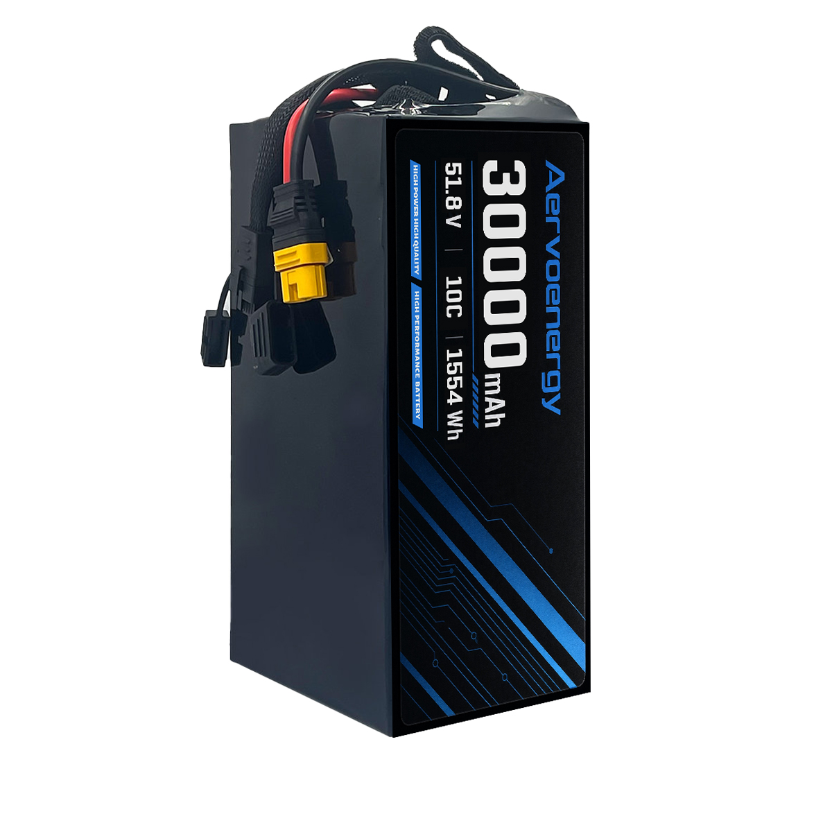 14S 30000mAh 51.8V 10C Semi-Solid UAV Drone Battery - Image 2