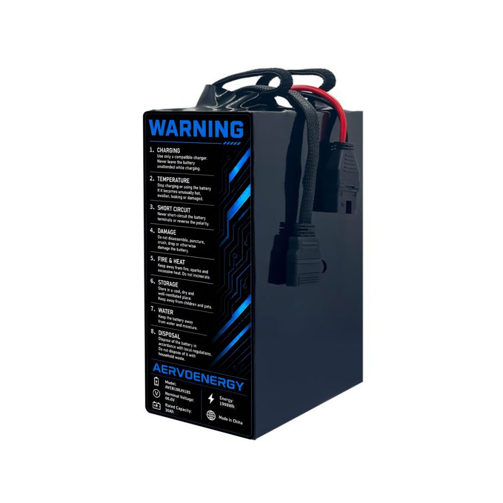 18S 30000mAh 66.6V 10C Semi-Solid UAV Drone Battery