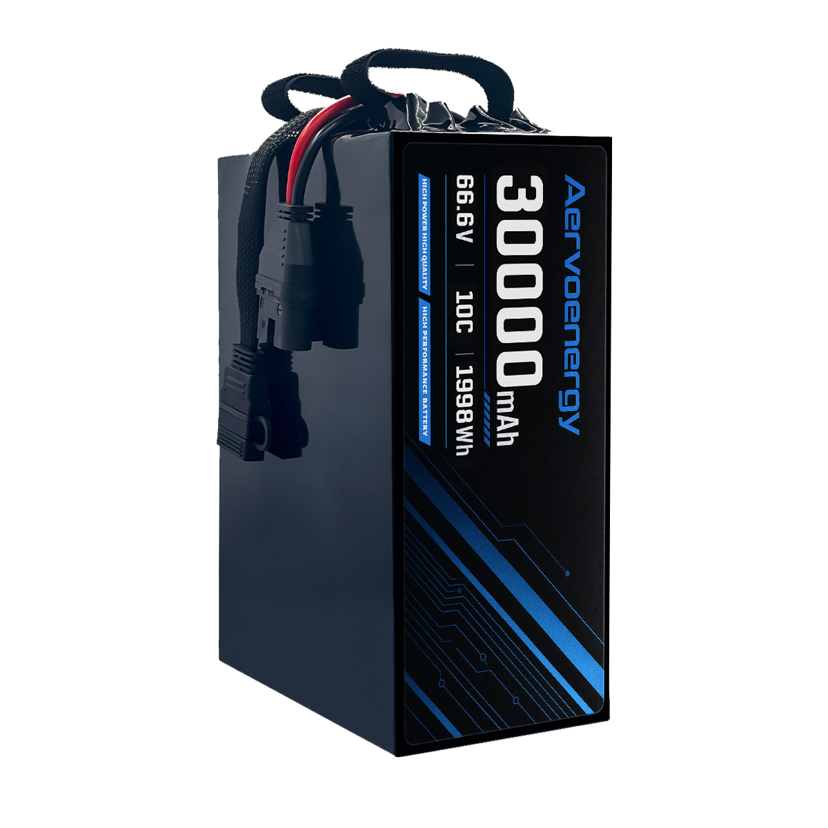 18S 30000mAh 66.6V 10C Semi-Solid UAV Drone Battery - Image 2