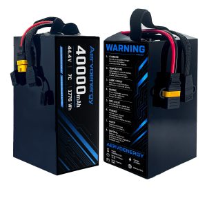 12S 40000mAh 44.4V 7C Semi-Solid UAV Drone Battery - Image 1