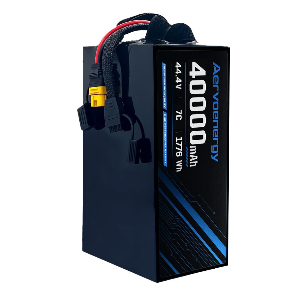 12S 40000mAh 44.4V 7C Semi-Solid UAV Drone Battery