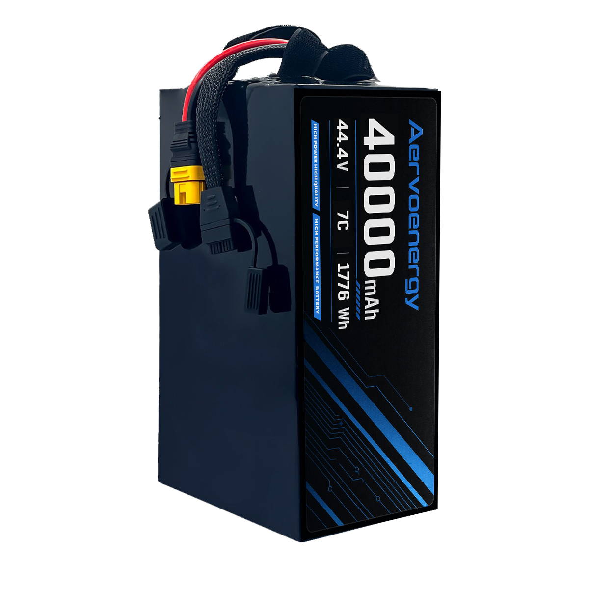 12S 40000mAh 44.4V 7C Semi-Solid UAV Drone Battery - Image 2